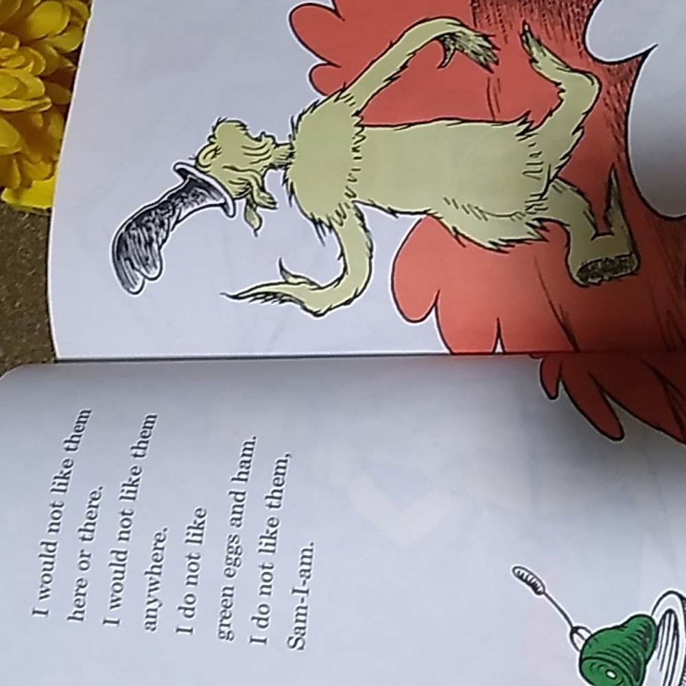 Dr. Seuss- 2 Vintage books- "Green Eggs & Ham" & "I Can Read With My Eyes Shut" - Picture 4 of 13